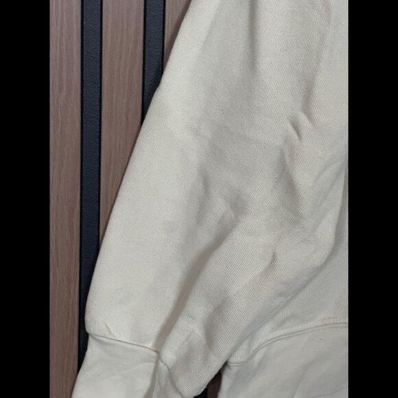 Xirena Sweater Medium Womens Beige Fleece Pullover Mock Neck - Picture 2 of 8